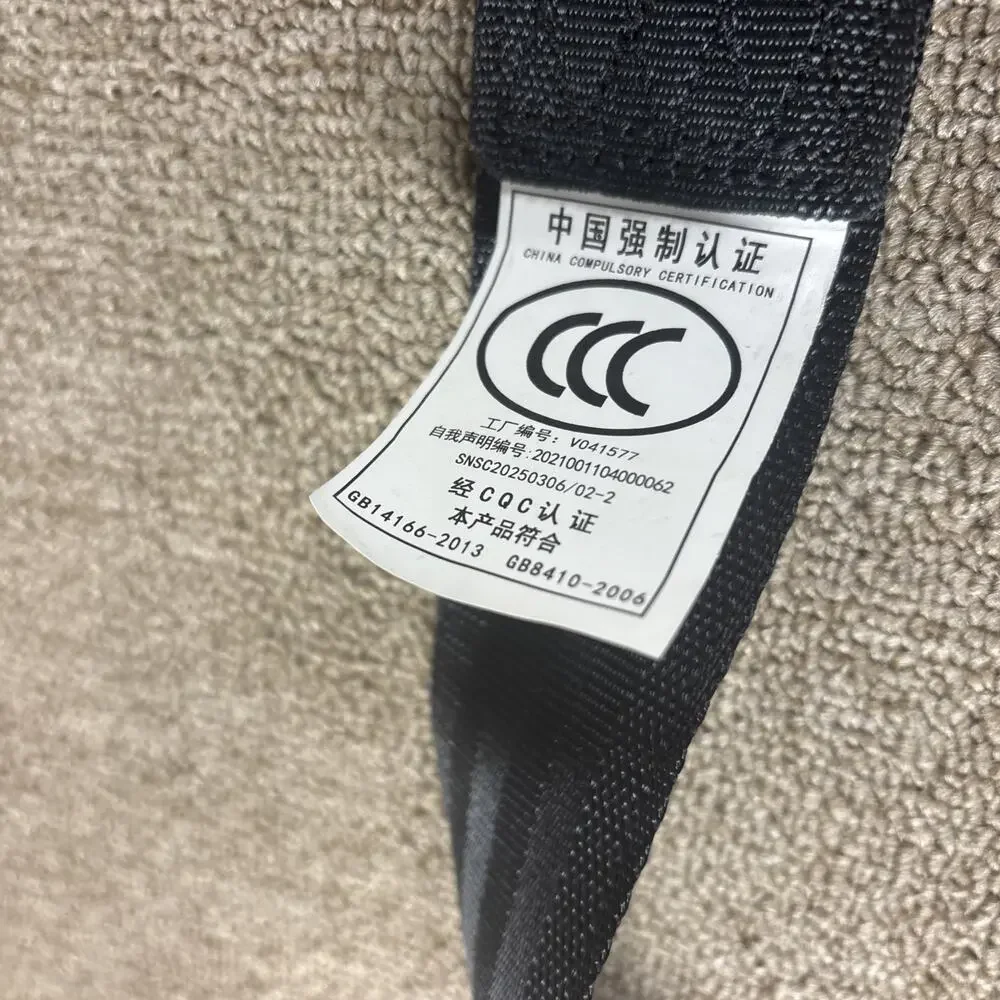Universal Retractable Seat Belt 3 Point X 2. Belts Only